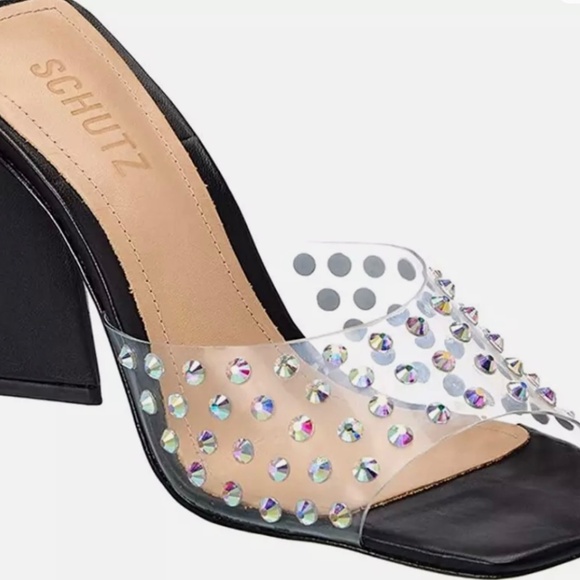 Schutz Lizah crystal sandals - Picture 11 of 11